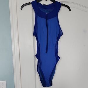 Blue Women's Swim One Piece